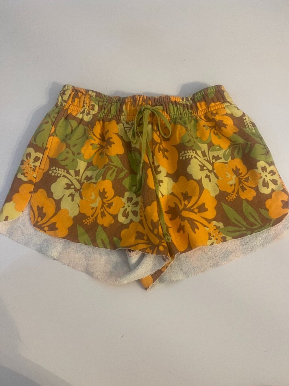 Wild Fable Tropical Hibiscus Lounge Shorts Size M